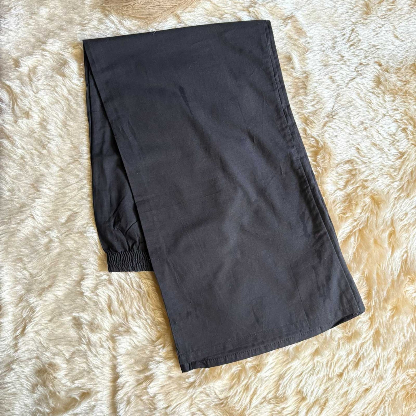 Black Embroidered Kurta Set with Printed Dupatta