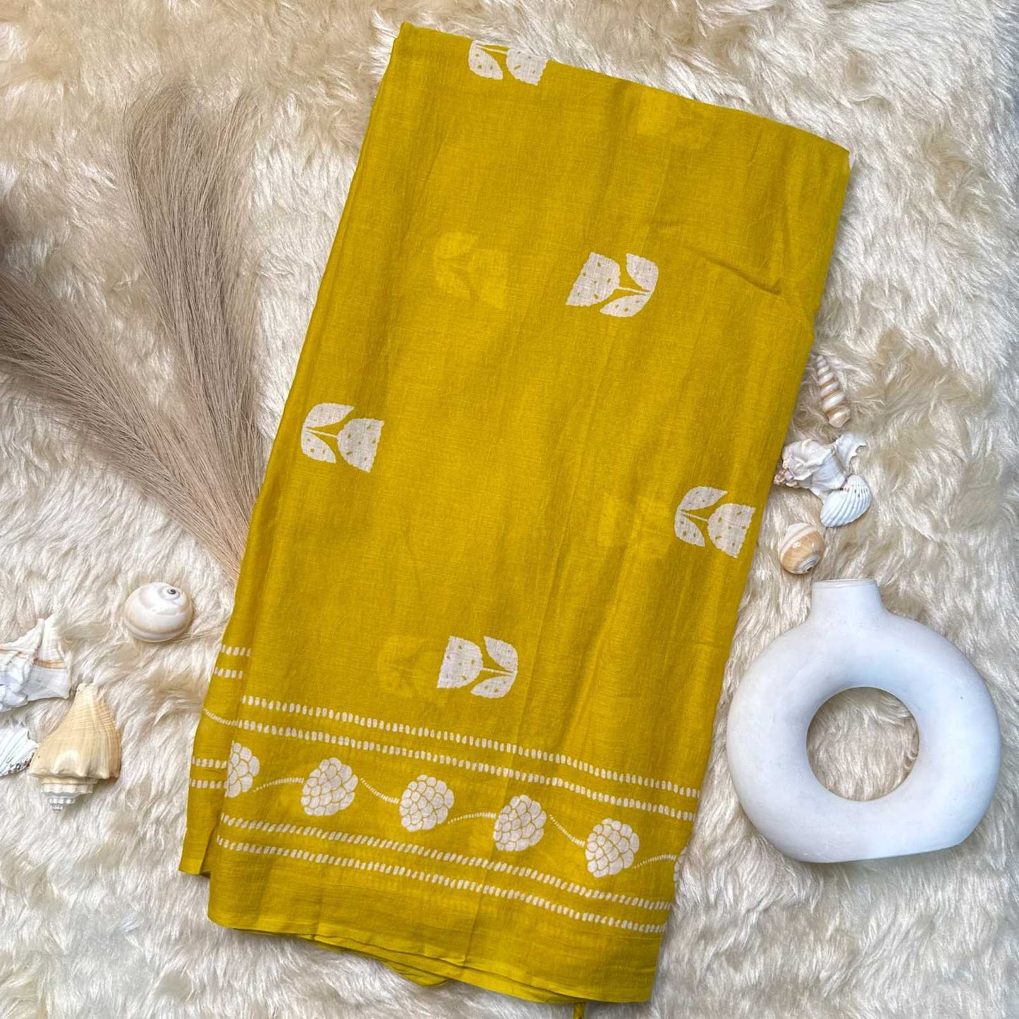 Mustard Yellow Elephant Embroidered Kurta Set